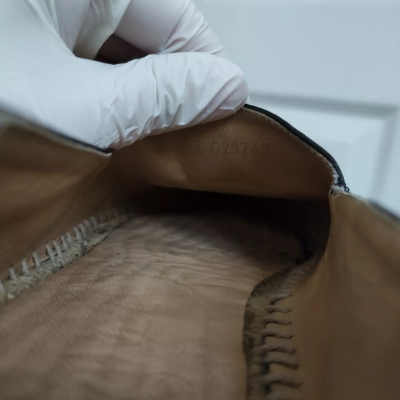 CHANEL CC Logos Espadrilles flats 36 black leather - Picture 11 of 15